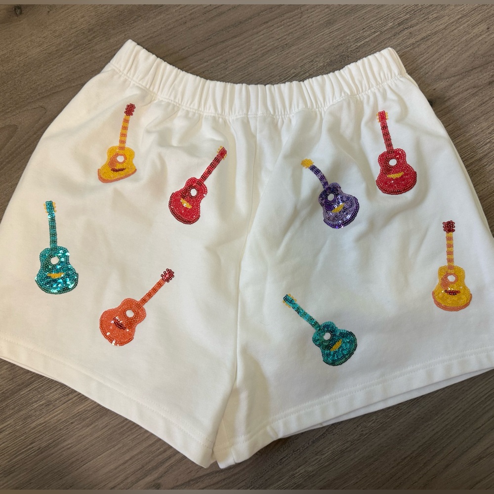 Terry guitar shorts